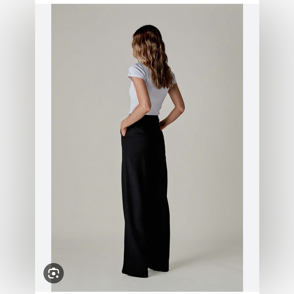 NWOT 38 Black Twill Carrie pant